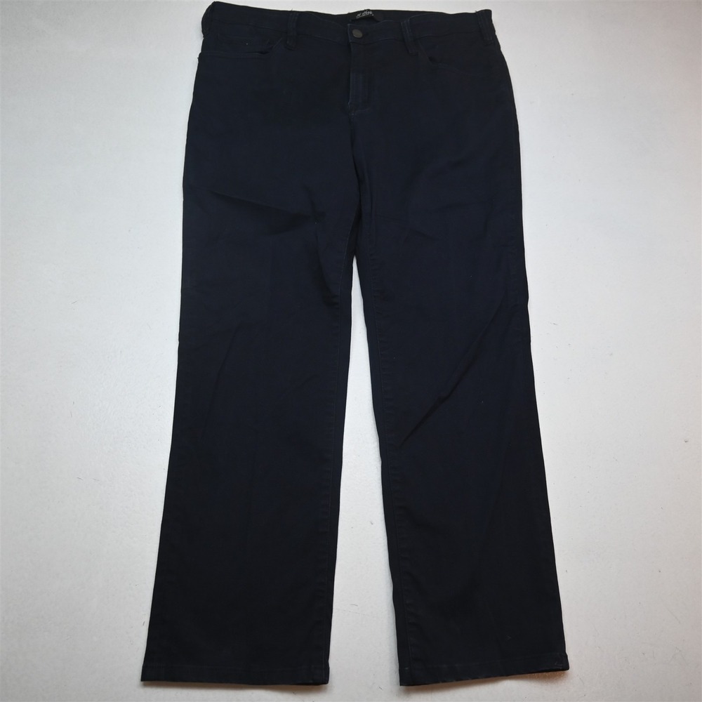 34 Heritage 38x32 Black Stretch Denim‎ Straight 5 Pocket Mens Jeans